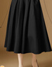 晚白【新品】黑色百褶半身裙2026春款洋氣百搭垂墜a字傘裙長(cháng)裙 黑色 2XL 曬單實(shí)拍圖