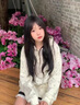 南木熊衛(wèi)衣女學(xué)生連帽碎花衛(wèi)衣外套女2025秋開衫拉鏈寬松休閑學(xué)院風(fēng)薄款 米杏色M【80-105斤】 曬單實拍圖