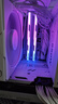 宏碁掠奪者（PREDATOR）48G(24G×2)套裝 DDR5 6000頻率 臺式機內(nèi)存條 Hermes冰刃系列 RGB燈條(C28) 白色 AI電腦配件 曬單實拍圖
