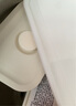 無印良品（MUJI） 聚丙烯可作為保存容器使用附氣閥便當(dāng)盒 飯盒 白色 長(zhǎng)方形  125ml 曬單實(shí)拍圖