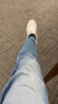 杰克·瓊斯（JACK&JONES） 春季休閑潮流舒適百搭男褲長褲貓須水洗修身牛仔褲男款225132036 曬單實拍圖