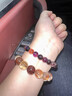 侗秘天然超七水晶手鏈女7A級超級七手串三輪骨干黑加侖轉運請愿送女友 畢業(yè)級8mm珠徑【支持國檢復檢】 曬單實(shí)拍圖
