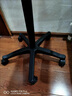 廣毅可移動(dòng)可升降電腦桌工作臺(tái)站立小型升降桌旋轉(zhuǎn)桌可移動(dòng)床邊電腦桌 黑桌面-黑氣缸-小型電腦桌 可升降(60cm-81cm) 曬單實(shí)拍圖
