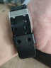 添賦適用卡西歐硅膠表圈卡扣G-SHOCK GA\/GD-110手表活動圈表帶22MM 黑色1個-22MM 曬單實拍圖