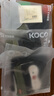 kocotreeKK樹寶寶新年帽子秋冬男童女孩針織毛線護耳帽圍巾手套紅色過年帽 企鵝團團三件套 M碼：帽圍50~54cm，2歲-6歲 曬單實拍圖