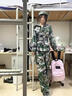 際華三五六五軍訓迷彩服套裝男女大學生軍訓服套裝夏季薄款上衣褲子草綠色服裝 灰迷【數(shù)碼】套裝(五件套) 175 曬單實拍圖
