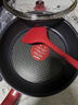 特福（Tefal）平底鍋家用牛排不粘煎鍋少油煙有鈦煎餅鍋電磁爐燃氣灶通用26cm 曬單實拍圖