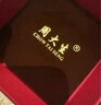 周大生黃金手鐲足金編織蝴蝶手鏈鐲純金鐲子送女友送老婆生日七夕禮物女 金重約6.2g 曬單實拍圖