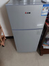 志高電冰箱雙門家用節(jié)能冰箱出租屋冷藏冷凍環(huán)保迷你冰箱辦公室公寓租房宿舍低噪電冰箱 S192銀色一級能效【萬人推薦】 曬單實拍圖