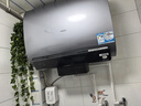 海爾（Haier）【小藍瓶凈膚洗BK7】麥浪系列富鍶礦泉浴超薄雙膽電熱水器扁桶小魔盒3DMAX速熱3500W變頻巨能洗 60L 3500W 除氯健康浴BK7 曬單實拍圖