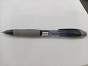 得力（deli）臻順滑中性筆簽字筆 0.5mm子彈頭按動筆水筆 辦公用品 黑色 12支/盒S08 曬單實拍圖