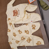 貝瑞加（Babyprints）嬰兒連體衣2件裝初生寶寶蝴蝶哈衣長(zhǎng)袖四季內(nèi)衣純棉滿月服59 曬單實(shí)拍圖