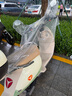 盾風(fēng)龍頭電動(dòng)電瓶摩托車車頭中控儀表盤防雨罩車把防水擋雨遮雨顯示屏 超透+坐墊-[有后視鏡]-PVC 曬單實(shí)拍圖