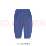 衣拉拉(清80/90碼)夏款兒童薄款男女童休閑褲長(zhǎng)褲寶寶夏天褲子 時(shí)尚字母(墨灰)彈力棉 80碼 曬單實(shí)拍圖