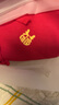 babylove嬰兒連體衣春季純棉0-6個(gè)月初生兒滿(mǎn)月寶寶拜年衣服新生兒哈衣 曬單實(shí)拍圖