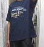 gxmy短袖t恤男生休閑套裝夏季新款潮牌寬松酷帥氣一套穿搭配衣服男裝 【2件套】藏青色+牛仔短褲藍(lán)色 XL 曬單實拍圖