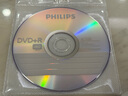 飛利浦（PHILIPS）DVD+R光盤/刻錄盤 空白光盤 刻錄光盤 光碟 16速4.7G 桶裝10片  曬單實(shí)拍圖