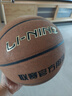 李寧（LI-NING）籃球7號CBA比賽成人兒童青少年中考室內(nèi)外訓(xùn)練標準七號 PU443 曬單實拍圖