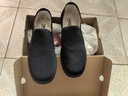 老美華男布鞋休閑舒適一腳蹬懶人鞋 橡膠底 42(260mm) 曬單實(shí)拍圖