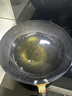 京嚴(yán)鐵鍋章丘炒鍋正宗老式無(wú)涂層精鐵不粘炒菜鍋家用圓底煎鍋燃?xì)鈱?zhuān)用 【高純鐵｜氮化不銹】帶蓋 34cm 【已開(kāi)鍋｜不粘不銹｜好養(yǎng)鍋】 曬單實(shí)拍圖
