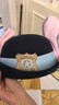 智宙朱迪帽子兔子警官頭飾cos服瘋狂動(dòng)物城兒童禮帽發(fā)箍環(huán)球影城表演 朱迪帽子成人版（57cm） 曬單實(shí)拍圖