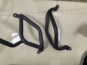山竹（shanzhu）適用本田NX400護(hù)杠防摔杠上下全包圍不銹鋼保險杠改裝后貨架尾架 上杠+下杠（碳鋼） 曬單實拍圖