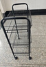 全品屋廚房置物架落地小推車(chē)蔬菜多層可移動(dòng)零食架子收納架儲物架子黑肆 曬單實(shí)拍圖