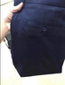 夢(mèng)特嬌（MONTAGUT）夏季薄款冰絲七分休閑褲男寬松直筒商務(wù)西裝短褲 902寶藍(lán) 34 曬單實(shí)拍圖