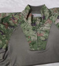 新款新式叢林迷彩蛙服作訓服軍迷服裝套裝戶外防刮耐磨夏季單衣 綠林單上衣 均 碼 175/92-96 曬單實拍圖