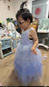 迪士尼愛艾莎女童公主連衣裙子女童新品連衣裙子夏裝夏季女2025新款童裝 曬單實拍圖