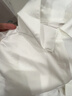 獺惠 美式白襯衫女 長(cháng)袖性感男友風(fēng)襯衫睡衣純欲薄款高級感可外穿襯衣 白色M號丨性感男友風(fēng)襯衫睡衣 曬單實(shí)拍圖