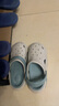 巴布豆童鞋男童夏季軟底洞洞鞋兒童拖鞋117542169淺麻灰/水月藍(lán)34-35 曬單實拍圖