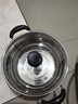 YIYIPAI1810加厚不銹鋼湯鍋家用煮粥鍋煲湯鍋不粘火鍋奶鍋嬰兒輔食鍋蒸鍋 加厚無(wú)涂層【不銹鋼】 18cm 曬單實(shí)拍圖