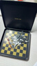 戶外象棋磁性精致國(guó)際象棋比賽學(xué)習(xí)益智桌面收納小鐵盒中國(guó)象棋子 132*126*10mm國(guó)際象棋-黑色 曬單實(shí)拍圖