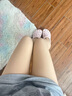 擎晨日本光腿神器女秋冬季裸感膚色連褲襪加絨加厚絲襪薄款肉色打底褲 光腿膚【連腳款】 均碼 春秋款 200D【適合12-25℃】 曬單實(shí)拍圖