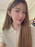 阿黛麗天然黃水晶發(fā)字耳釘女小眾設(shè)計(jì)高級(jí)感日光石925銀耳環(huán)氣質(zhì)耳飾 曬單實(shí)拍圖