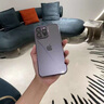 玄皇 【自帶鏡頭膜】蘋果14ProMax手機(jī)殼iphone14防摔高端透明超薄全包男女款簡(jiǎn)約硬殼 蘋果14Promax【暗紫色】久不發(fā)黃+防爆鏡頭膜 曬單實(shí)拍圖