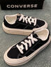 匡威（Converse）Chuck Taylor SEASONAL匡威正品經(jīng)典兒童帆布鞋童鞋硫化鞋 A08789C 36碼 曬單實(shí)拍圖