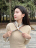 CHANEELR & KARITH官網絲巾女2025新款領巾裝飾圍巾桑蠶絲真絲披肩秋季小方巾送女友 熱帶叢林 曬單實拍圖