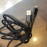 米量（MFPower）MFi認(rèn)證蘋果數(shù)據(jù)線快充充電線適用iPhone14/13/12/11/SE/iPad手機(jī)USB轉(zhuǎn)Lightning電源數(shù)據(jù)傳輸線 MFi認(rèn)證 2.4A 不彈窗 1.2米黑色編織 曬單實(shí)拍圖