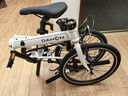 大行（DAHON）折疊自行車20英寸18速男女式公路折疊車KAC083 白色 曬單實拍圖