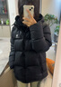 駱駝火山羽絨服男女款城市輕戶(hù)外加厚防寒面包服冬季外套 黑色 S 曬單實(shí)拍圖