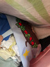 邦尼美家幼兒園被子收納袋大容量家用防塵防潮行李整理袋可手提搬家打包袋 牛津布款-蘋(píng)果男孩【帶名字標簽】 大號（長(cháng)62*寬12*高43cm） 曬單實(shí)拍圖