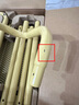 宜家（IKEA）拉斯克家居小推車置物架廚房儲物架客廳大容量儲物收納架 【升級款】米色黃色大號 35*45*77cm 曬單實(shí)拍圖