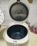 美的（Midea）電飯煲4-5人電飯鍋5L銀鉆內(nèi)膽12大菜單頂置觸控屏家用煮粥微壓智能電飯煲以舊換新MB-AFB5041RL 曬單實(shí)拍圖