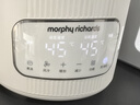摩飛電器（Morphyrichards）電熱水壺全玻璃恒溫壺家用熱水壺?zé)畨仞B(yǎng)生煮茶壺多段控溫電水壺極速風(fēng)冷沖奶泡奶機(jī)MR5602 1.2L 椰奶白 曬單實(shí)拍圖