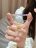 周大生莫奈黃金吊墜足金珍珠小花仙閃光蝴蝶熒光琺瑯掛墜送女友禮物 小花仙蝴蝶吊墜【常規(guī)】-贈(zèng)銀鏈【七夕禮物推薦】 買(mǎi)即贈(zèng)熒光燈 曬單實(shí)拍圖