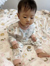 歐孕（OUYUN）嬰兒兒童睡衣男女童寶寶秋冬季家居服保暖秋衣套裝 蝶與萌兔 80 曬單實(shí)拍圖