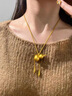 瑞諾黃金葫蘆項(xiàng)鏈女士新款999足金轉(zhuǎn)運(yùn)珠吊墜新款生日禮物送女友 支持多退少補(bǔ)/官方正品（勿拍） 曬單實(shí)拍圖