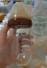 世喜新生兒防脹氣奶瓶3-7個(gè)月玻璃嬰兒仿母乳奶嘴240ml 曬單實(shí)拍圖